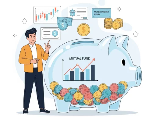 Investor pemula melihat grafik pertumbuhan reksa dana, melambangkan awal investasi cerdas.